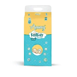 Ammy Koolkids Diaper Pants Large- 60's, Premium Quality, Rash Free Protection and Soft On Skin