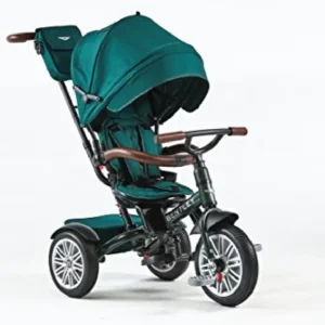 Bentley 6 in 1 Baby Tricycle and Stroller with Bentley Bag (Green)
