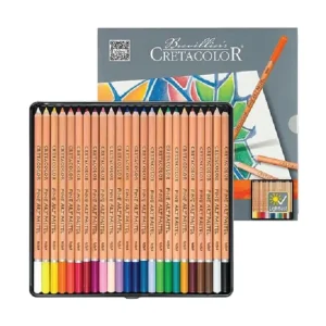 CRETACOLOR FINE ART PASTEL PENCIL SET 24