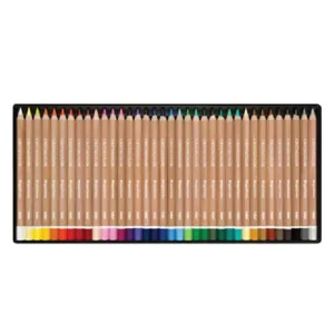 Cretacolor MegaColor Pencil Set, Megacolor Tin Set of 36 Assorted Colors