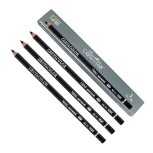 Cretacolor Nero Oil Charcoal 3-Pencil Set