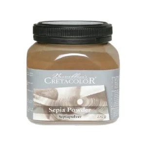 Cretacolor Sepia Powder 230 GMS (Watersoluble and mixable with Binding Agent)