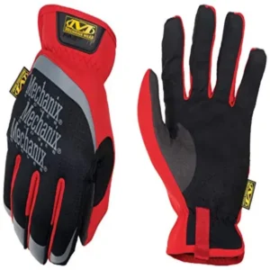 Mechanix Wear Secure Fit, Multi-Purpose Use, Safety Gloves for Men (Red, Large)
