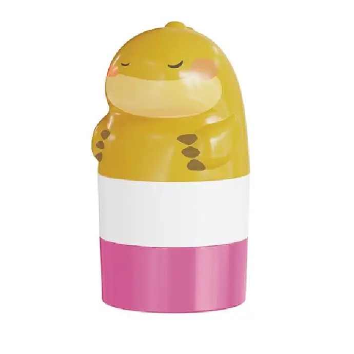 Summer sunscreen refill bottles (Art Deco, pink)