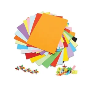SNOW CRAFTS A3 Coloured Paper (20 Sheets)120-180 GSM for Art and Craft