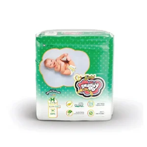 SNUGGY Baby Gold Diaper Pants Medium 54 Count