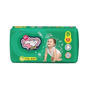 Snuggy Baby Diaper Pants for 7-12 kg Kids 50-Pieces, Medium/Size-3