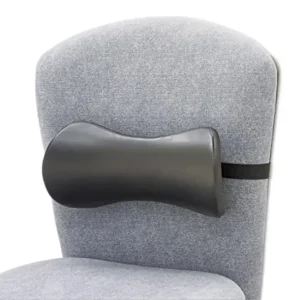 Safco Memory Foam Lumbar Back Rest - Black