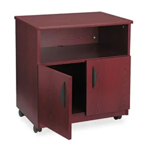 Safco Products Mobile Machine Stand, Mahogany