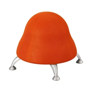 Safco Runtz Ball Chair for Kids, Anti-Burst, Exercise Ball Chair, Promotes Movement, Better Posture and Balance, Orange