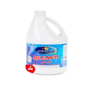 Shinewell Bleach cleaning liquid size 1 Gallon, 3.79 liter, Bleach For Everyday Use, Suitable for Home, Office and Commercial Space Use