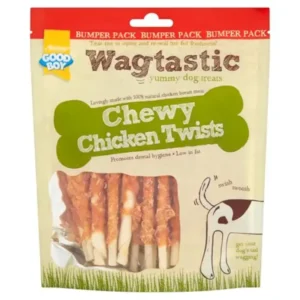 WAGTASTIC CHICKEN TWISTERS 320G