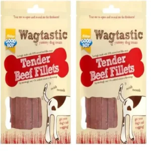 Wagtastic - Beef Jerkies 80g (Pack of 2)