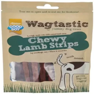 Wagtastic Lamb Strips 80g