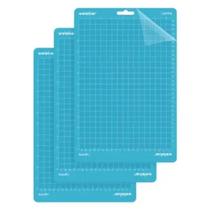Welebar 8.5"x12" Cutting Mats for Cricut Joy Xtra, 3 Pack Light Adhesive Non-Slip Cut Mat for Sewing Quilting Crafts